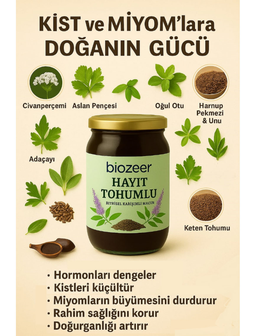 Hayıt Tohumlu Bitkisel Karışımlı Macun 800 gr. Hayıt Tohumlu Bitkisel Karışımlı Macun 800 gr.