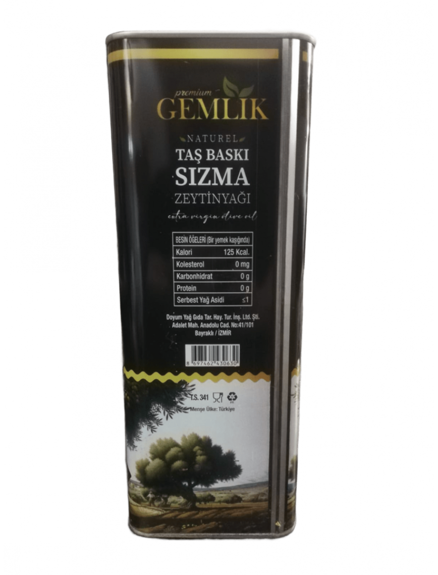 Zeytinyağı 5 lt. (Naturel & Soğuk Sıkım Taş Baskı) Zeytinyağı 5 lt. (Naturel & Soğuk Sıkım Taş Baskı)