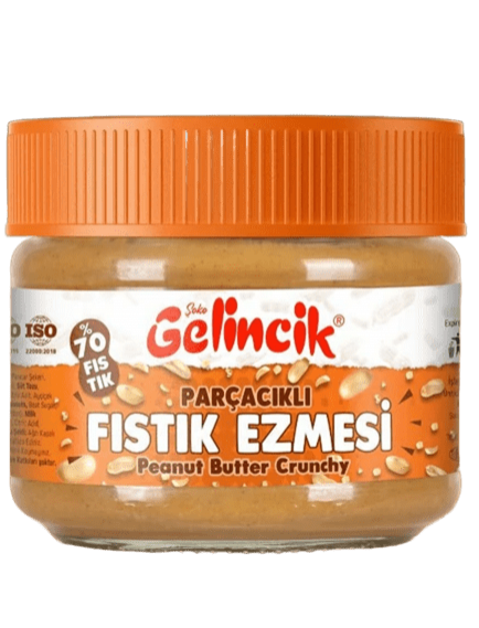 Fıstık Ezmesi (Parçacıklı, Şekerli %70) 320 gr.
