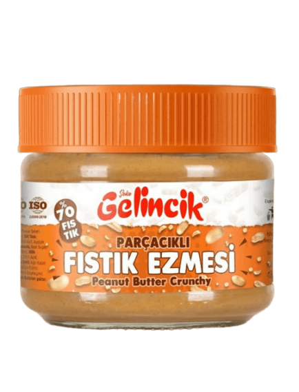 Fıstık Ezmesi (Parçacıklı, Şekerli %70) 320 gr.