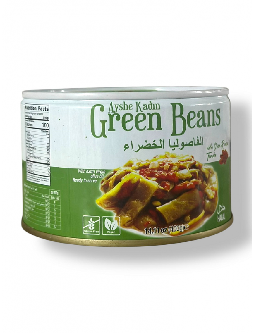 Yeşil Fasulye (Ayshe Kadın Green Beans) 400 gr. Yeşil Fasulye (Ayshe Kadın Green Beans) 400 gr.