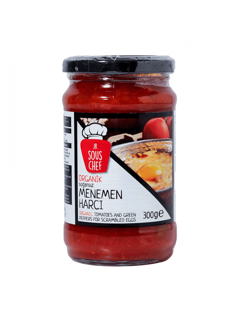 Menemen Harcı (Organik-Soğansız) 300 gr. X 6 ADET Menemen Harcı (Organik-Soğansız) 300 gr. X 6 ADET
