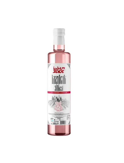 Kızılcık Sirkesi 500 ml. Kızılcık Sirkesi 500 ml.