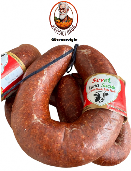 Dana Sucuk (%100 Dana Eti-Isıl İşlem Görmüş) 1 kg. Dana Sucuk (%100 Dana Eti-Isıl İşlem Görmüş) 1 kg.