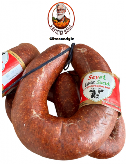 Dana Sucuk (%100 Dana Eti-Isıl İşlem Görmüş) 1 kg. Dana Sucuk (%100 Dana Eti-Isıl İşlem Görmüş) 1 kg.