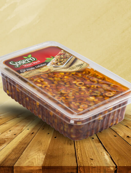 Ege Zeytin Salatası (Vakum Tabak) 2 kg.