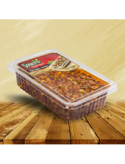 Ege Zeytin Salatası (Vakum Tabak) 2 kg. Ege Zeytin Salatası (Vakum Tabak) 2 kg.