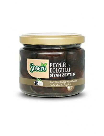 Peynir Dolgulu Siyah Zeytin 300 gr. Peynir Dolgulu Siyah Zeytin 300 gr.