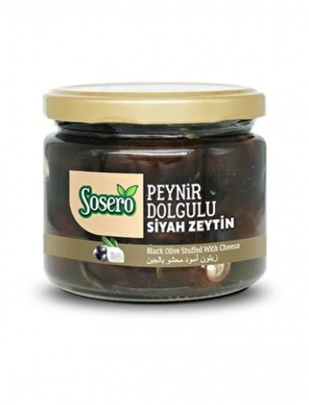 Peynir Dolgulu Siyah Zeytin 300 gr. Peynir Dolgulu Siyah Zeytin 300 gr.