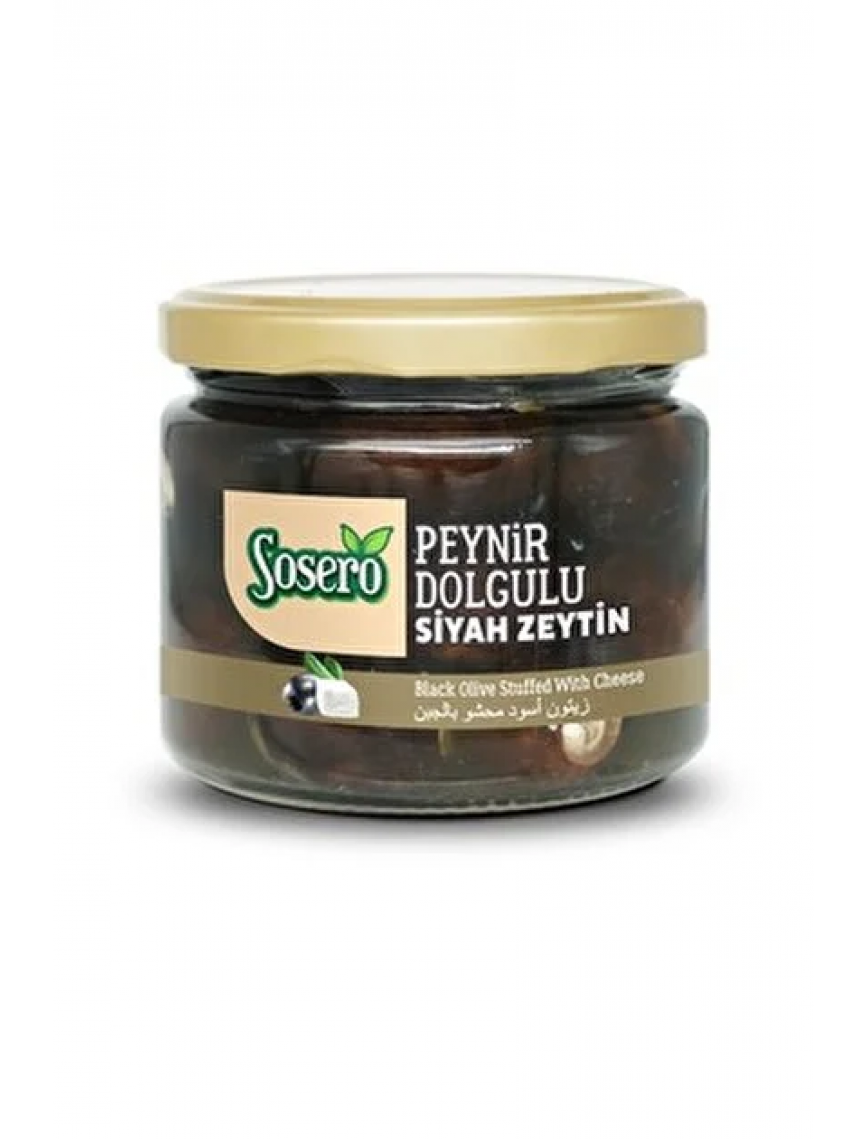 Peynir Dolgulu Siyah Zeytin 300 gr. Peynir Dolgulu Siyah Zeytin 300 gr.