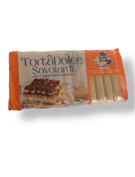Torta Dolce Kedi Dili Bisküvi (Savoiardi) 200 gr.