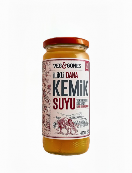 İlikli Dana Kemik Suyu (Sebzeli) 480 ml.