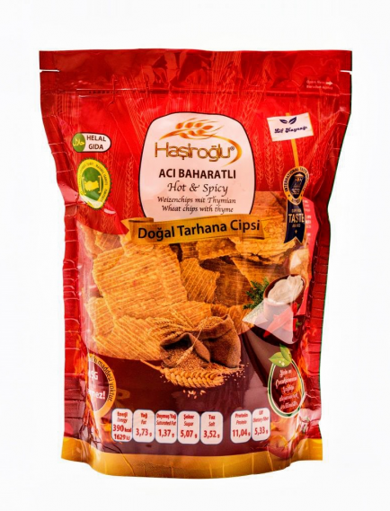 Acı Baharatlı Tarhana Cipsi 225 gr.