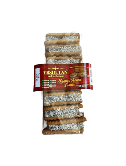 Bisküvi Arası Güllü Lokum 325 gr. Bisküvi Arası Güllü Lokum 325 gr.