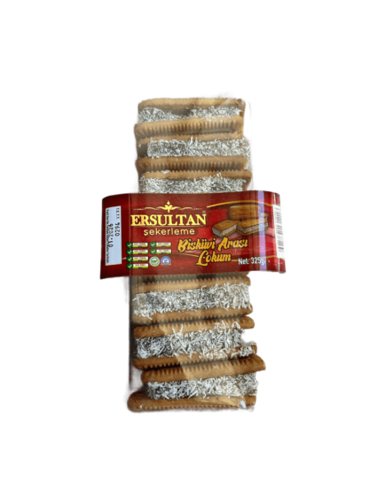 Bisküvi Arası Güllü Lokum 325 gr. Bisküvi Arası Güllü Lokum 325 gr.