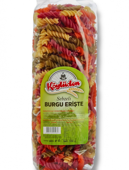 Burgu Erişte (Sebzeli) 350 gr.