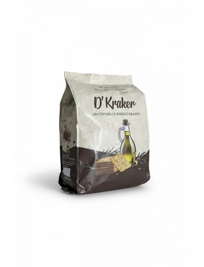 D' Kraker (Zeytinyağlı & Kekikli Kraker) 200 gr. D' Kraker (Zeytinyağlı & Kekikli Kraker) 200 gr.