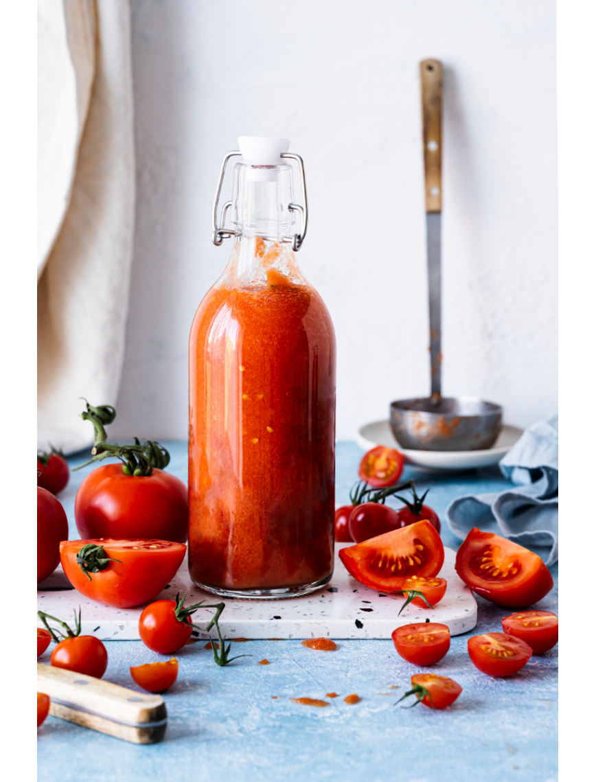 Domates Sosu (Ev Yapım - Doğal & Katkısız) 1 kg.