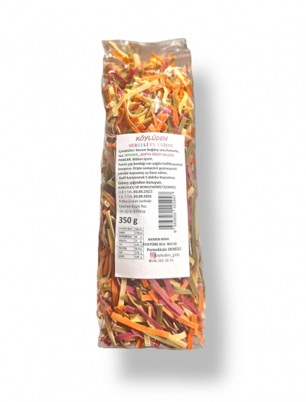 Ev Eriştesi (Sebzeli) 350 gr.