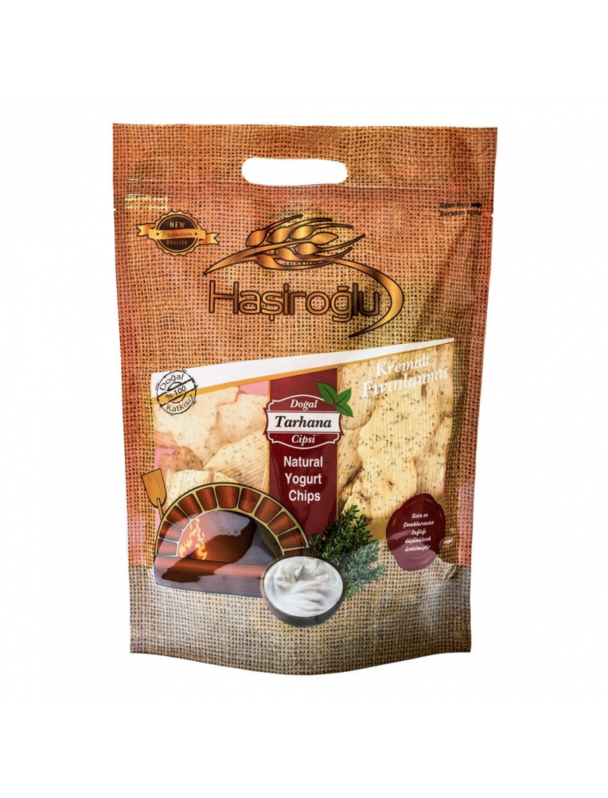 Kremalı Fırınlanmış Tarhana Cipsi 225 gr. Kremalı Fırınlanmış Tarhana Cipsi 225 gr.