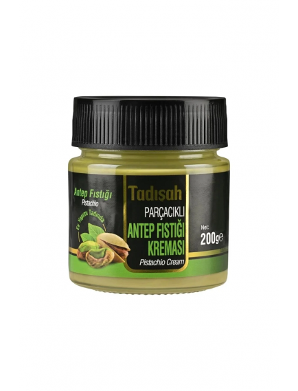 Parçacıklı Antep Fıstığı Kreması 200 gr. Parçacıklı Antep Fıstığı Kreması 200 gr.