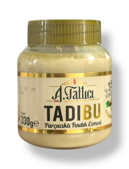 Parçacıklı Fındık Ezmesi 330 gr. Parçacıklı Fındık Ezmesi 330 gr.