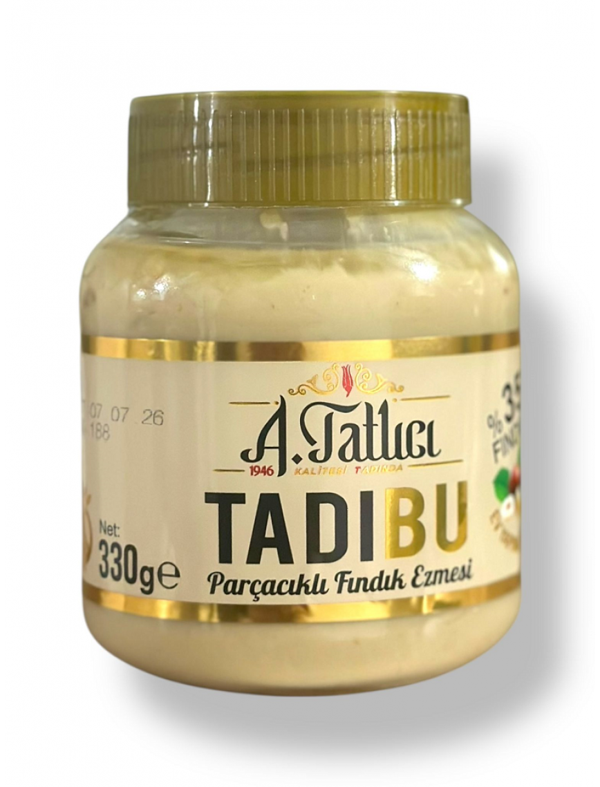 Parçacıklı Fındık Ezmesi 330 gr. Parçacıklı Fındık Ezmesi 330 gr.