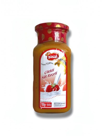 Çilekli Süt Reçeli 700 gr.